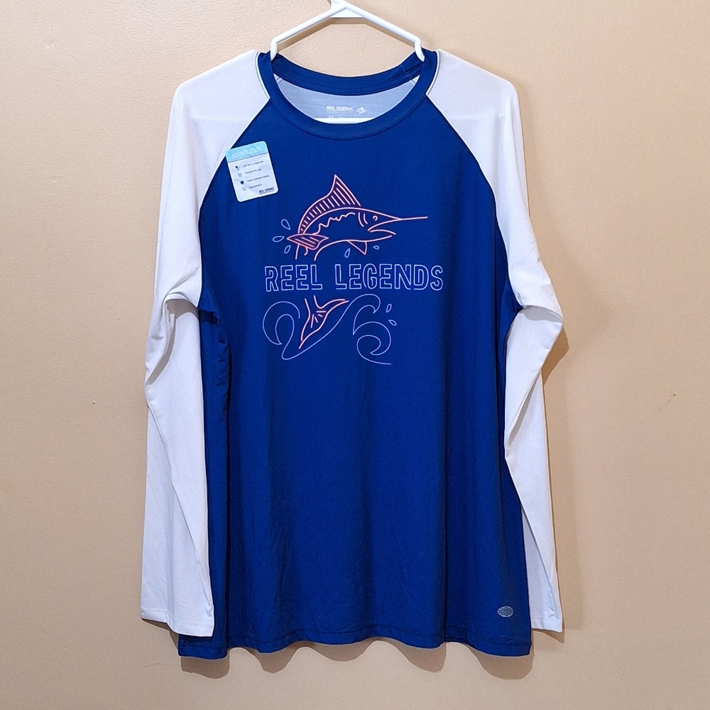 Reel Legends Keep It Cool Long Sleeve Shirt